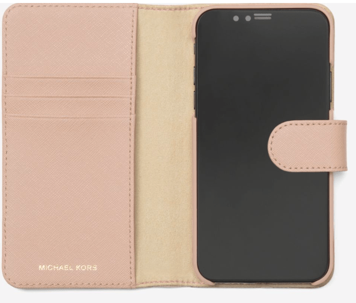 michael kors iphone x wallet case